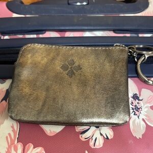 Patricia Nash zip Around Coin Purse Keychain